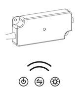 Stor badrumsinspiration med grå underskåp med integrerat handtag, snyggt sidomonterat handfat, fyrkantig spegel med rundade hörn, väggar i betonglook och råa material för en urban look