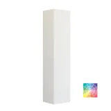 Stor badrumsinspiration i nordisk stil med badrumsmöbler i ljusblå färg och träbänkskiva med elegant fristående handfat, fiskbensgolv i trä som skapar en ljus och klassisk stil